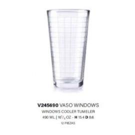 Vaso Refresco Windows 490Ml
