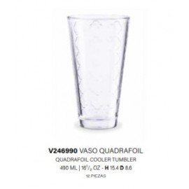 Vaso Refresco Quadrafoil 490Ml