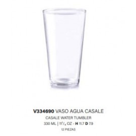 Vaso Agua Casale 330Ml