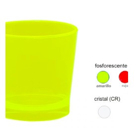 Tequilero De Policarbonato 2 Oz De 5.0 Cm X 4.0 Cm X 5.0 Cm (Colores: Azul, Rojo, Amarillo Y Transparente) Caja Con 120 Piezas